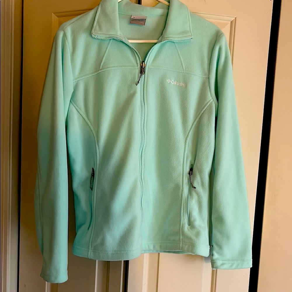 Columbia Women's Mint Green Fleece Jacket